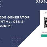 Responsive QR Code Generator website with HTML, CSS, and JavaScript QR Code Generator in JS