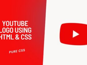 YouTube Logo using HTML and CSS | Pure CSS