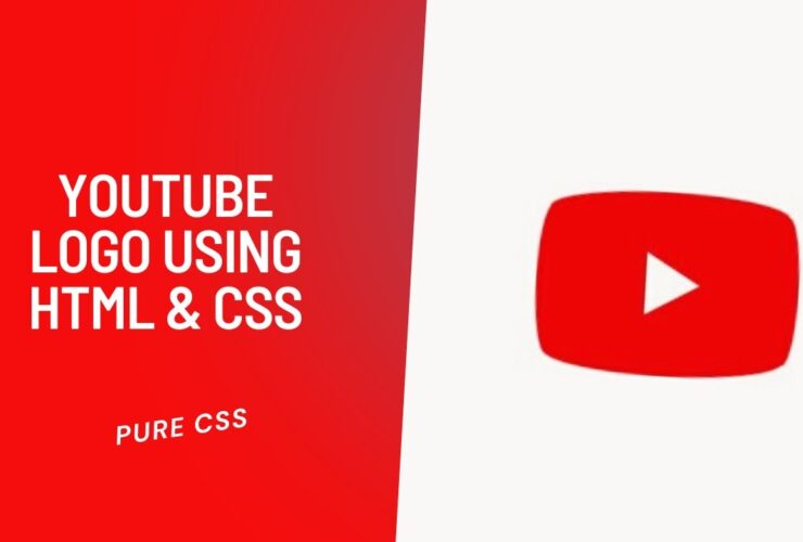 YouTube Logo using HTML and CSS | Pure CSS