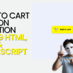 Add to cart Button Animtion using html, css and javascript