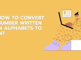 How to convert number written in alphabets to int