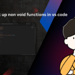 How to look up non void functions in vs code