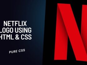 Netflix Logo using HTML & CSS Pure CSS Logo